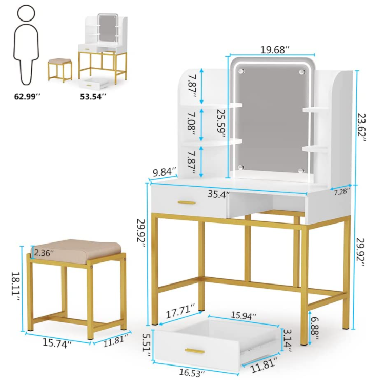 Makeup Table Set 5