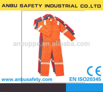 FR Cotton Safety Clothing fireproof clothing With Reflective Tapes