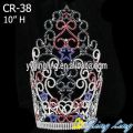 Colored Star Tiara Rhinestone Indian Accessoires