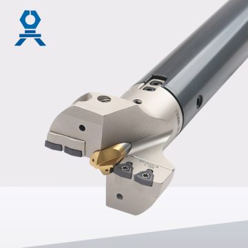 Deep Hole Processing: Large Diameter VMD Drilling Bit - Indexable and Adjustable