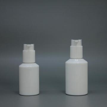 Opal Glass Bottles with Lotion Pumps