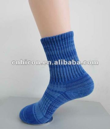 2014 high quality Blue coolmax sock