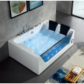 Acryl Whirlpool Massage Badewanne mit Light 7 Farbe