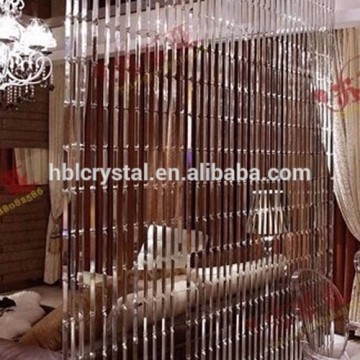 22*93mm Rectangle Shape Clear Christmas Crystal Bead Strand