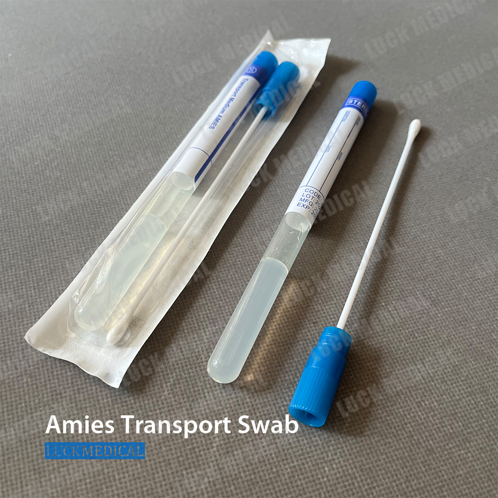 Tüpte Rayon Tip ile Taşıma Swab