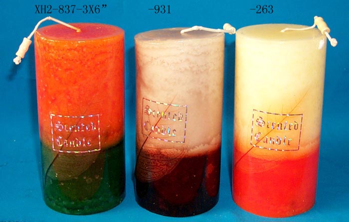 Wholesale cylinder type craft candle Wholesale cylinder type craft candle