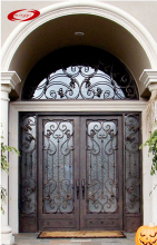 Wrought Iron Door For Bar