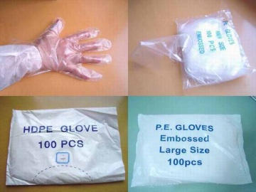 Disposable PE gloves