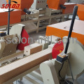 double heads compressed wood pallet leg machine