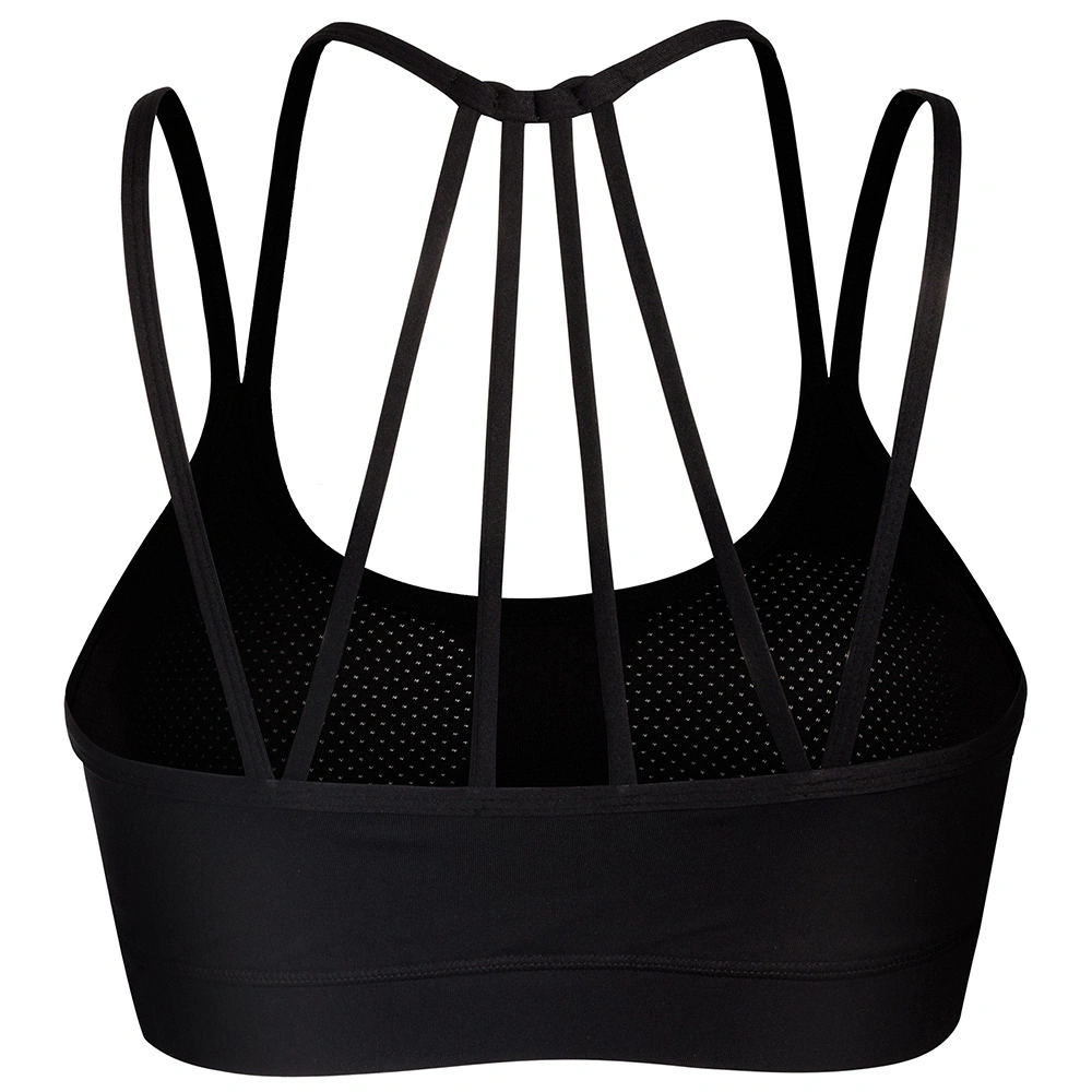 Ladies Cross Back Sport Bra Workout Fitness Padded Yoga Tops