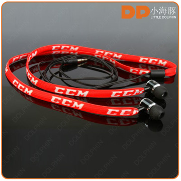 China shoelace headphones Wholesale shoe lace sporting earphone