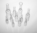 Ampollas de vidrio transparente de 2 ml