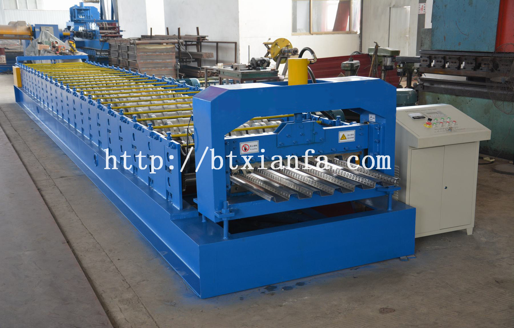 floor deck forming machine