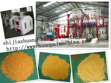 maize meal processing line