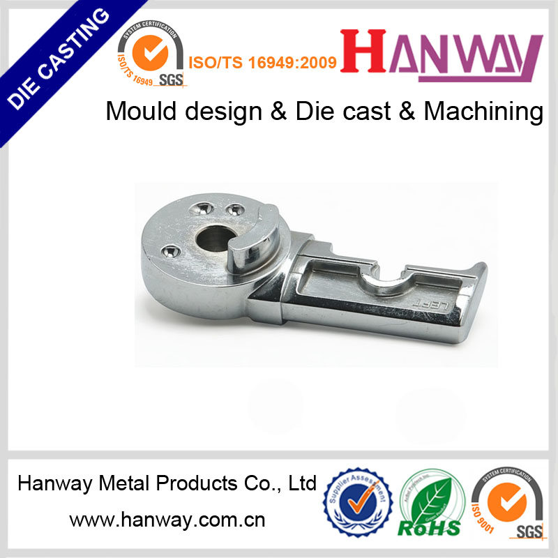 Machine Metal Aluminium Die Casting Office Furniture Part