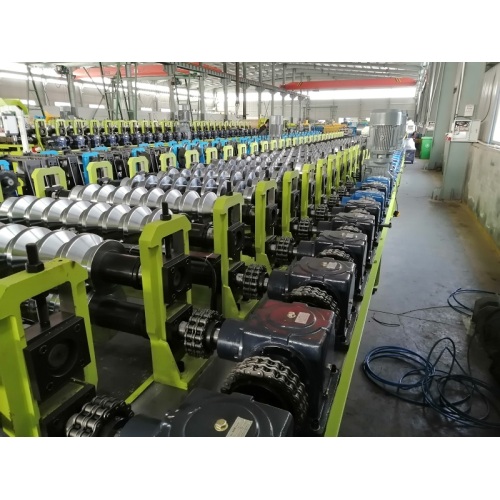 Rib Imperial Terdedah Panel Logam Fastener Forming Machine