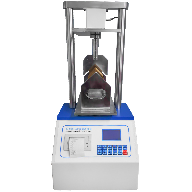Microcomputer Paper corner protector compression testing machine