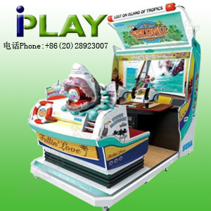 LETS GO ISLAND ( Coin operated shooting game machine)