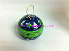 Christmas tin ball