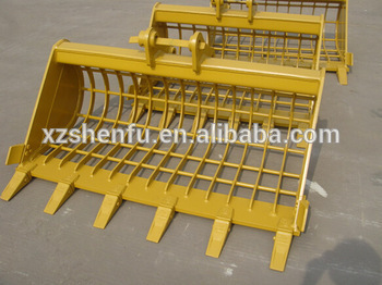 Skeleton bucket fit for 3T excavator / shaker bucket