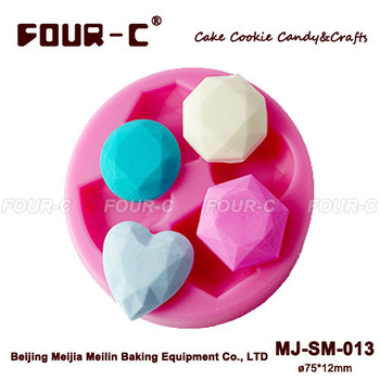 Silicone 3D cake decorating mold, chocolate mold, 3D cake decorating mold for fondant cake decoration, cupcake decorating