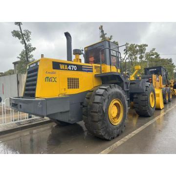 Digunakan Kondisi Baik Komatsu Wheel Loader WA470 WA470-3