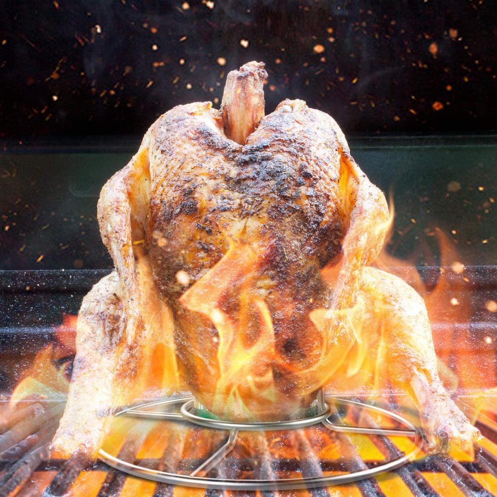 Beer Can Chicken Rack Baking Jpg