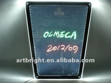 New advertising LED restaurant writing board