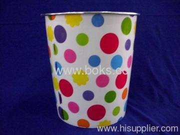 Round Plastic Waste Baskets 