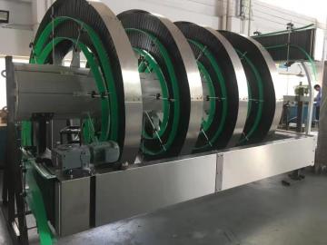 spiral gravity roller conveyors
