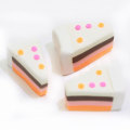 Popularne kolorowe słodkie ciasto słodki deser w kształcie gliny polimerowej do ozdób rzemieślniczych DIY Nail Arts Decor Charms