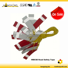 WB03A PE flag warning band 25m with 24pcs flag