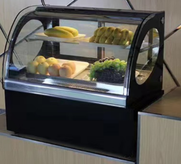 Countertop Glass Refrigerated Display Merchandiser