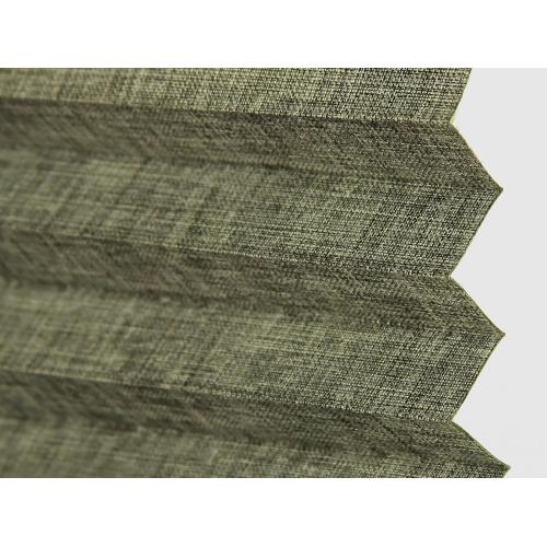 Popular Breathable Blackout Pleated Blinds Polyester Fabric