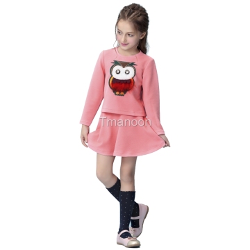 Girl Dress Children Clothing Girl Skirt Children Dress Clothing Mcs16001