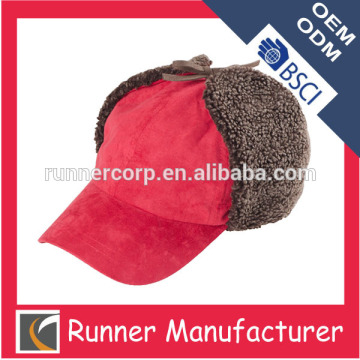 Wholesale blank baseball cap with ear flaps
