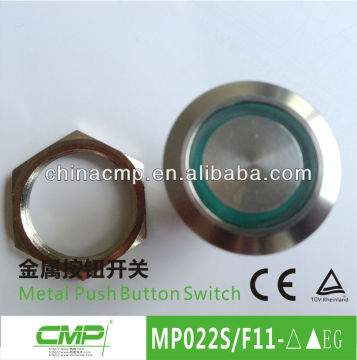CE Rohs Approved Ring Illuminated Pushbutton Switches ( Dia:22mm)
