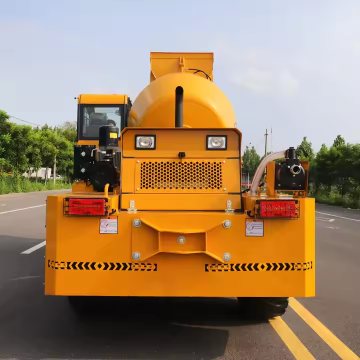 4-Wheel Self-loading Mixer Truck for Concrete Cement