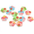 2019 Hot Sale Mini Resin Flatback Ice-cream Cupcake Cabochon Flat Back Dollhouse Miniature Cupcake Food Button Slime Charms