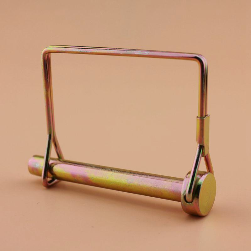 Horganyzás, négyzet alakú huzal rögzítőcsapok a csatlakozáshoz