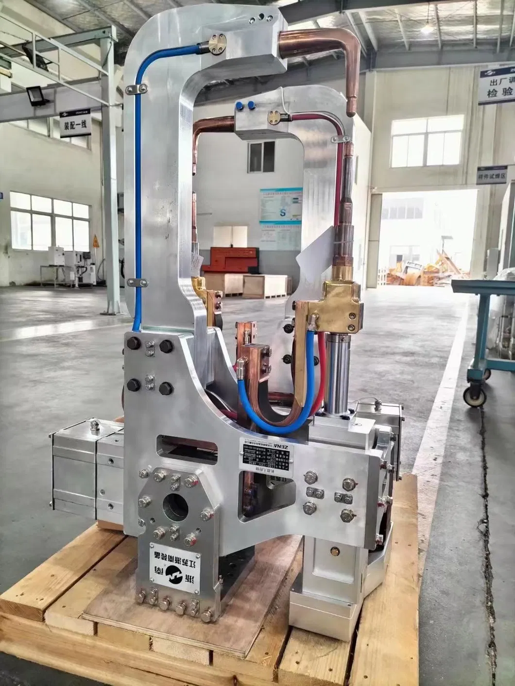 Portable Suspended Hanging Manual Spot Welding Equipment Spot Welder with Arms