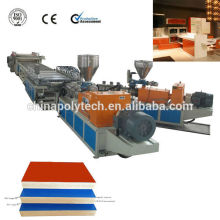 2016 WPC Foam Board Making Machine High Output Production Line