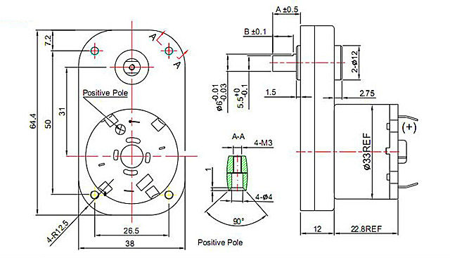 high quality low noise high torque electric wheelbarrow motor kit