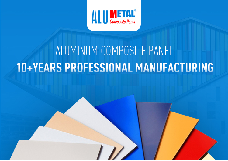 Alumetal A2 fire resistant aluminum composite panel ACP ACM factory price