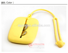 Silicone key holders with custom logo
