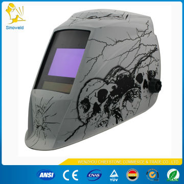 solar powered auto-darkening welding helmets