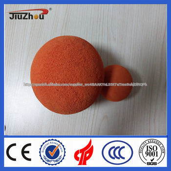 Concrete pumps cleaning sponge ball/Concrete sponge rubber ball