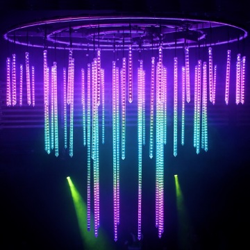 Colorida iluminación de tubo vertical LED DMX RGB 3D