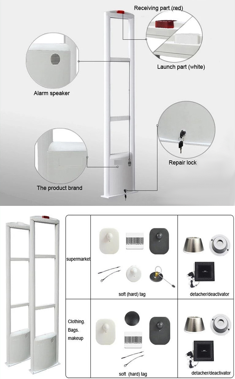 EAS System Anti Shop Shop Shop Poot Pate Security Gate