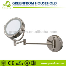 6 inch double sides foldable wall mounted mirrors